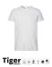 Unisex Tiger Cotton T-shirt white
