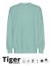 Tiger Cotton Oversized Sweatshirt dusty mint