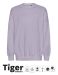 Tiger Cotton Oversized Sweatshirt dusty purple