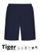 Tiger Cotton Sweatshorts navy