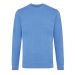 IQONIQ Denali unfarget crew neck i resirkulert bomull Blå