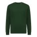 IQONIQ Etosha lett crew neck i resirkulert bomull Skogsgrønn