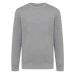 IQONIQ Etosha lett crew neck i resirkulert bomull Lys antrasitt