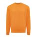 IQONIQ Etosha lett crew neck i resirkulert bomull oransje