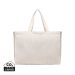 VINGA Hilo maxi toteveske i AWARE™ resirkulert canvas off white