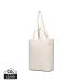 VINGA Hilo AWARE™ resirkulert canvas totebag med glidelås off white