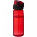 Capri sportsflaske Transparent rød