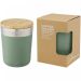 Lagan 300 ml kobber vakuumisolert termokopp i rustfritt stål med lokk i bambus Melert grønn