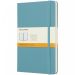 Classic L notatbok med stivt omslag – linjert Reef blå