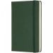 Moleskine Classic PK notatbok med stivt omslag – linjert Myrtgrønn