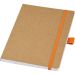 Berk A5 notatblokk av resirkulert papir Oransje