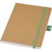 Berk A5 notatblokk av resirkulert papir Grønn