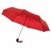Ida 21.5" sammenleggbar paraply Rød