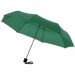 Ida 21.5" sammenleggbar paraply Grønn