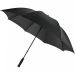 Grace 30" vindtett golfparaply med EVA-håndtak Solid svart