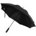 Niel 23" resirkulert PET paraply med automatisk åpning Solid svart
