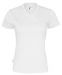 T-Shirt V-Neck Lady White