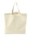 Tote Bag Heavy/L One Size Natural