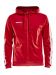 Pro Control Hood Jacket M Bright Red/White