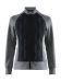 Hybrid jacket W Dk Grey Melange-Black