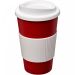 Americano® 350 ml isolert kopp med håndtak Rød Rød