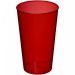 Arena 375 ml kopp i plast Transparent rød