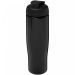 H2O Active® Tempo 700 ml sportsflaske med flipp lokk Solid svart Solid svart