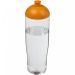 H2O Active® Tempo 700 ml sportsflaske med kuppel lokk Transparent