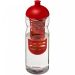 H2O Active® Base 650 ml sportsflaske og infuser med kuppel lokk Transparent