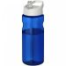 H2O Active® Base 650 ml sportsflaske med tut lokk Blå Blå