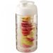 H2O Active® Bop 500 ml sportsflaske og infuser med flipp lokk Transparent Transparent