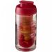H2O Active® Bop 500 ml sportsflaske og infuser med flipp lokk Transparent Transparent