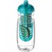 H2O Active® Pulse 600 ml sportsflaske og infuser med kuppel lokk Transparent Transparent