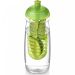 H2O Active® Pulse 600 ml sportsflaske og infuser med kuppel lokk Transparent Transparent