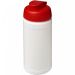 Baseline® Plus 500 ml sportsflaske med flipp-lokk Hvit Hvit