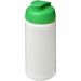 Baseline® Plus 500 ml sportsflaske med flipp-lokk Hvit Hvit