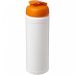 Baseline® Plus 750 ml sportsflaske med flipp-lokk Hvit Hvit