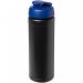 Baseline® Plus 750 ml sportsflaske med flipp-lokk Solid svart Solid svart