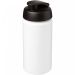 Baseline® Plus-grep 500 ml sportsflaske med flipp-lokk Hvit Hvit