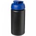 Baseline® Plus-grep 500 ml sportsflaske med flipp-lokk Solid svart Solid svart