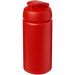Baseline® Plus-grep 500 ml sportsflaske med flipp-lokk Rød