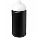 Baseline® Plus-grep 500 ml sportsflaske med kuppel-lokk Solid svart Solid svart