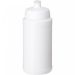 Baseline® Plus 500 ml flaske med sportslokk Hvit Hvit