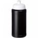 Baseline® Plus 500 ml flaske med sportslokk Solid svart