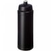 Baseline® Plus 750 ml flaske med sportslokk Solid svart Solid svart