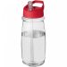 H2O Active® Pulse 600 ml sportsflaske med tut lokk Transparent Transparent