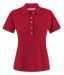 Sunset Stretch Polo Woman Red