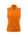 Sideflip Lady fleece vest Orange
