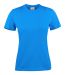 Heavy T-shirt Ladies Ocean Blue