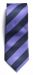 JH&F Tie Regimental Stripe One Size Navy/Purple